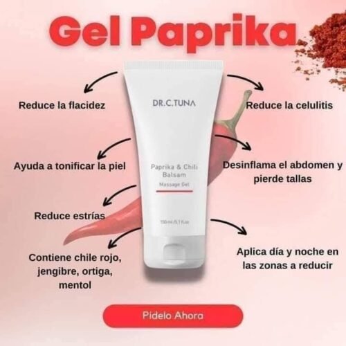 Gel de Masaje Pimentón y Chile