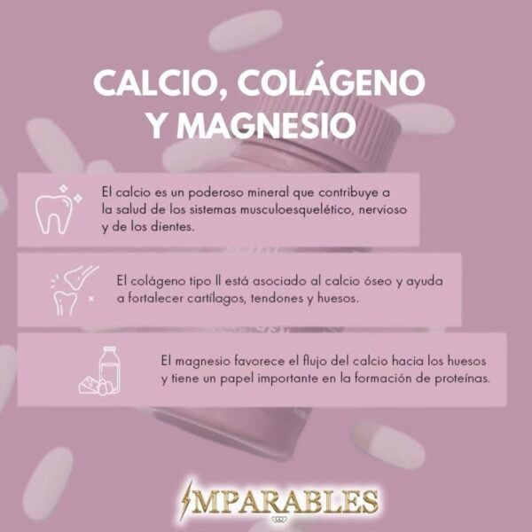 CALCIO,COLAGENO y MAGNESIO